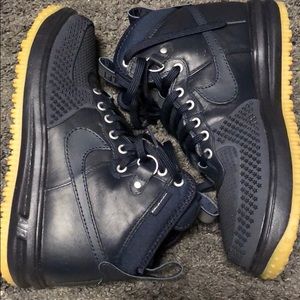 nike boots navy blue